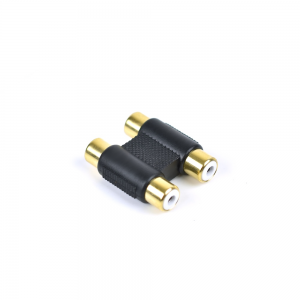 2 to 2 phono adapter gold for Sony BNC adapter cable female to female